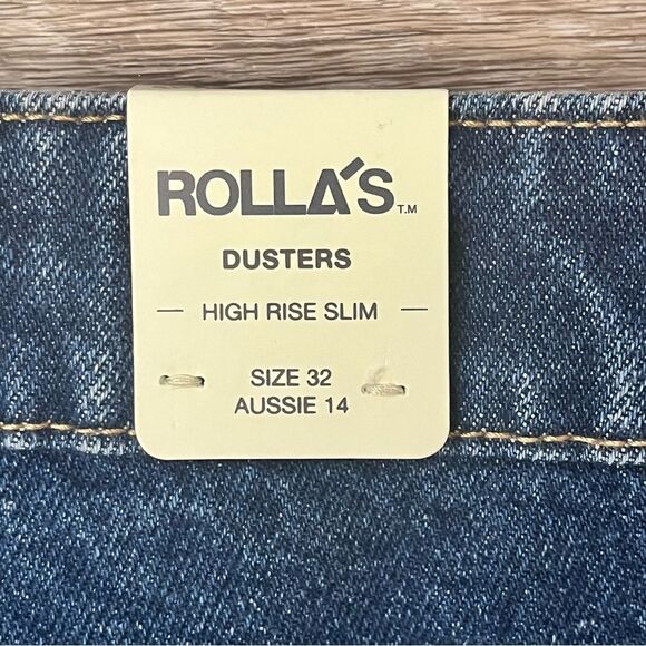 ROLLA’S Dusters Shirt High Rise Slim Size 32 - Picture 3 of 8